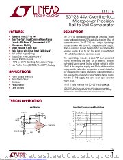 LT1716CS5#TRPBF datasheet pdf Linear Technology