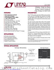 LT1797IS5#TRMPBF datasheet pdf Linear Technology