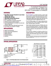 LTC1872BES6#TRM datasheet pdf Linear Technology
