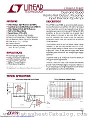 LT1881ACS8#TR datasheet pdf Linear Technology