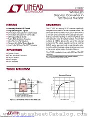 LT1937ESC6#TRM datasheet pdf Linear Technology