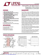 LT1939EDD#TRPBF datasheet pdf Linear Technology