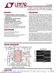 LT1943EFE#TR datasheet pdf Linear Technology