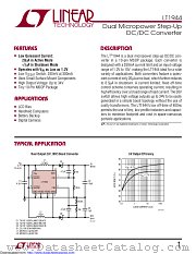 LT1944EMS#TRPBF datasheet pdf Linear Technology
