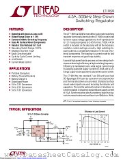 LT1959IS8#TR datasheet pdf Linear Technology