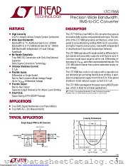 LTC1968CMS8 datasheet pdf Linear Technology