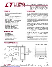 LTC2184IUP#TRPBF datasheet pdf Linear Technology