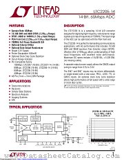 LTC2205CUK-14#TR datasheet pdf Linear Technology