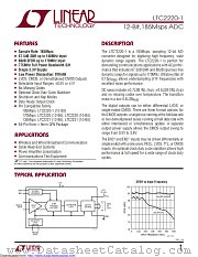 LTC2220CUP-1 datasheet pdf Linear Technology