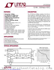 LTC2224CUK#TRPBF datasheet pdf Linear Technology