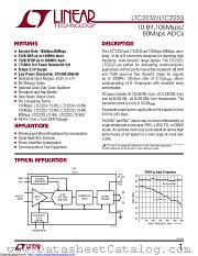LTC2232CUK datasheet pdf Linear Technology