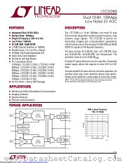 LTC2280IUP datasheet pdf Linear Technology