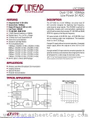 LTC2282IUP datasheet pdf Linear Technology