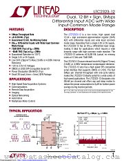 LTC2323CUFD-12#TRPBF datasheet pdf Linear Technology