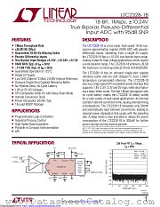 LTC2328IMS-18#PBF datasheet pdf Linear Technology