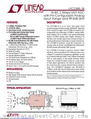 LTC2389CLX-18#PBF datasheet pdf Linear Technology