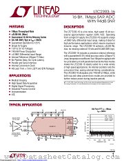 LTC2393CUK-16#PBF datasheet pdf Linear Technology