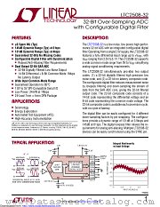 LTC2508-32 datasheet pdf Linear Technology