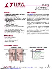 LTM2892HY-I#PBF datasheet pdf Linear Technology
