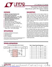 LTC2905CTS8#TRPBF datasheet pdf Linear Technology