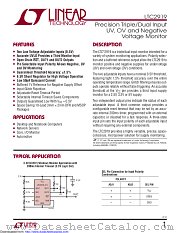 LTC2919CDDB-2.5#PBF datasheet pdf Linear Technology