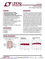 LTC2945IUD-1#TRPBF datasheet pdf Linear Technology
