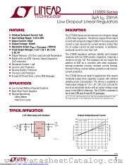 LT3009IDC-1.2#TRMPBF datasheet pdf Linear Technology