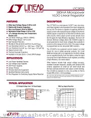 LTC3025EDC datasheet pdf Linear Technology