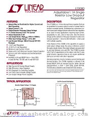 LT3080EQ datasheet pdf Linear Technology