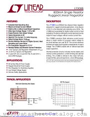LT3088 datasheet pdf Linear Technology