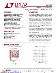LT3092ITS8#TRMPBF datasheet pdf Linear Technology