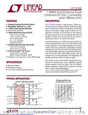 LTC3100EUD#TRPBF datasheet pdf Linear Technology