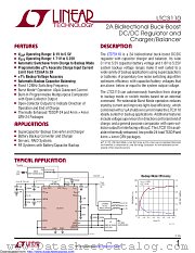 LTC3110EFE#TRPBF datasheet pdf Linear Technology