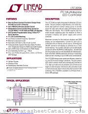 LTC3206EUF#TRPBF datasheet pdf Linear Technology