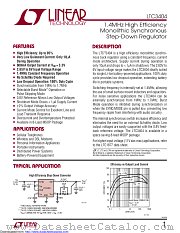 LTC3404MPMS8 datasheet pdf Linear Technology