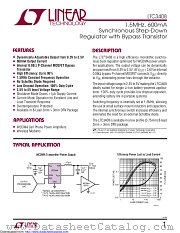 LTC3408EDD#TRPBF datasheet pdf Linear Technology