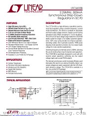 LTC3410BESC6-1.8#TRM datasheet pdf Linear Technology
