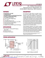 LTC3413EFE#TRPBF datasheet pdf Linear Technology