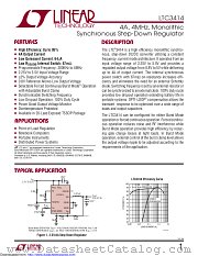 LTC3414EFE datasheet pdf Linear Technology