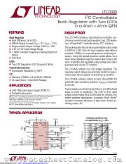 LTC3445EUF#TRPBF datasheet pdf Linear Technology