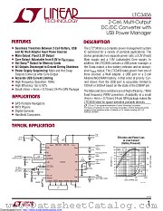 LTC3456EUF#TRPBF datasheet pdf Linear Technology