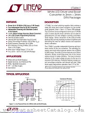 LT3466EDD-1#TR datasheet pdf Linear Technology