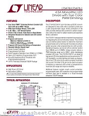 LT3478IFE#TRPBF datasheet pdf Linear Technology