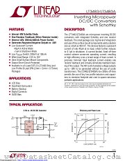 LT3483EDC#TRMPBF datasheet pdf Linear Technology