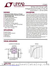 LT3491EDC datasheet pdf Linear Technology