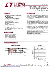 LT3493EDCB-3#TRPBF datasheet pdf Linear Technology