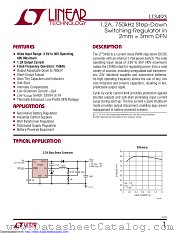 LT3493IDCB#TRPBF datasheet pdf Linear Technology