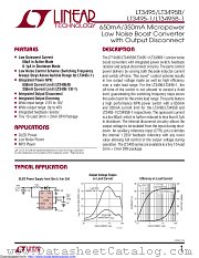 LT3495EDDB#TRPBF datasheet pdf Linear Technology