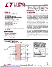 LT3504EUFD#TRPBF datasheet pdf Linear Technology