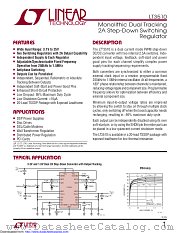 LT3510IFE datasheet pdf Linear Technology